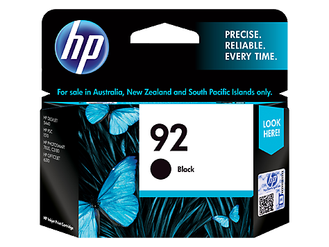 HP 92 AP Black Inkjet Cartridge - MOQ: 30 (C9362WA) EL